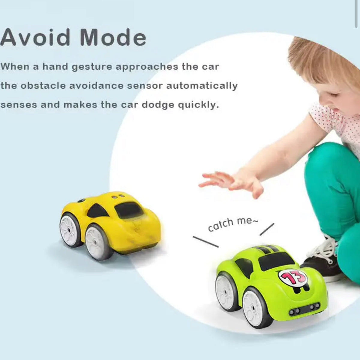 Mini RC car with Magic Intelligence Sensor Follow Me Remote Controlled Car | BUY 1 GET 1 FREE