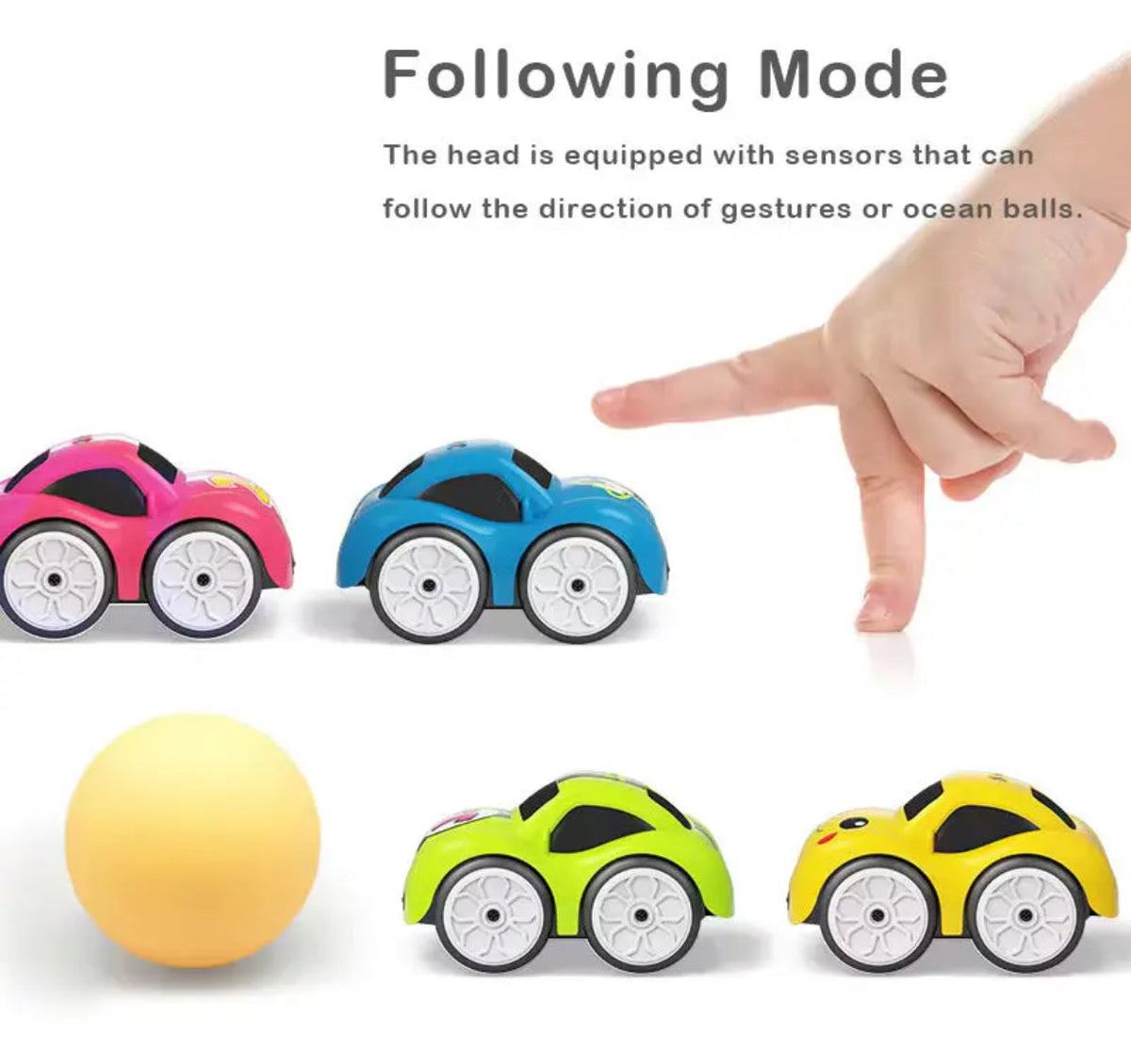 Mini RC car with Magic Intelligence Sensor Follow Me Remote Controlled Car | BUY 1 GET 1 FREE